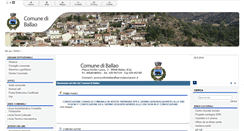 Desktop Screenshot of comune.ballao.ca.it